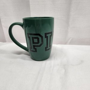 Victoria's Secret PINK Coffe Mug Green & Black
